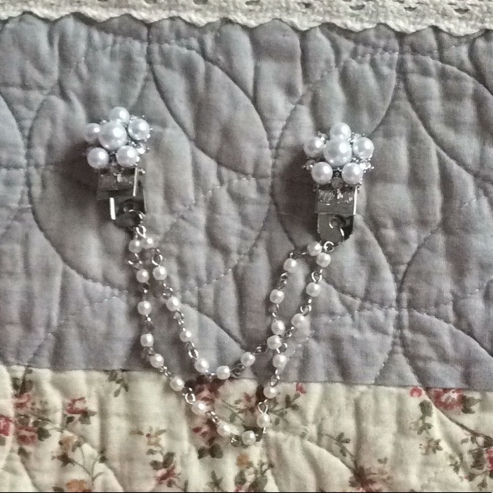 Pearl sweater clip!